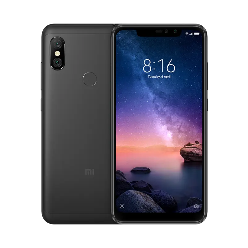 Redmi Mi Note 6 Pro (Black, 4GB RAM, 64GB Storage)