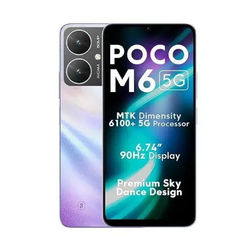 POCO M6 5G, Orion Blue (4GB, 64GB)