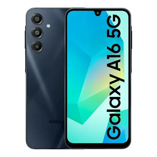 Samsung Galaxy A16 5G (Light Green, 8GB RAM, 256GB Storage) | Super AMOLED | 50MP Triple Camera with Ultra Wide Lens | 6 OS & 6 Years Security Updates | IP54 | Tap & Pay | 5000mAh/